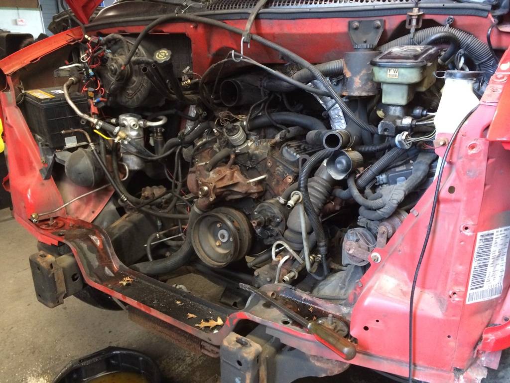 1998 Chevrolet Express Engine Replacement